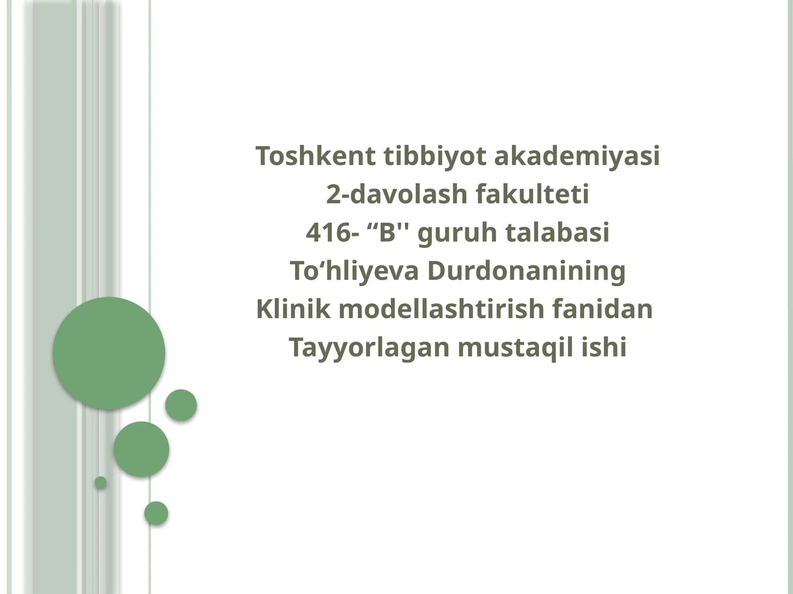Yangi tug‘ilgan chaqaloqlarda fizik tekshiruv