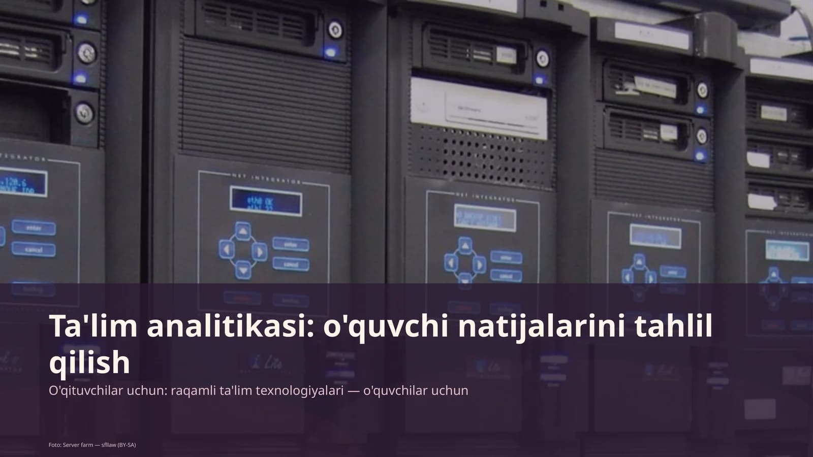 Ta'lim analitikasi: o'quvchi natijalarini tahlil qilish