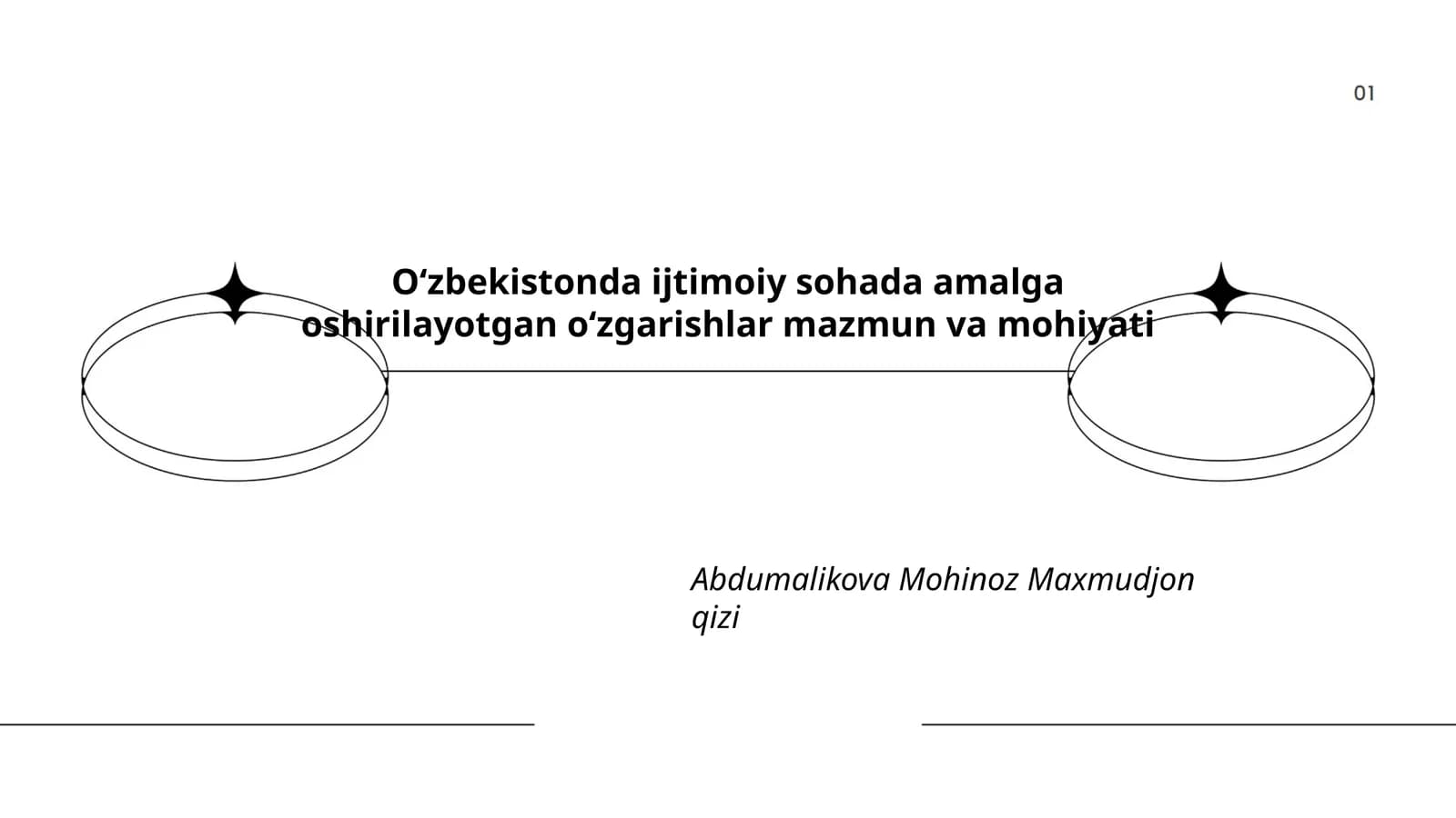 O‘zbekistonda ijtimoiy sohada amalga oshirilayotgan o‘zgarishlar mazmun va mohiyati