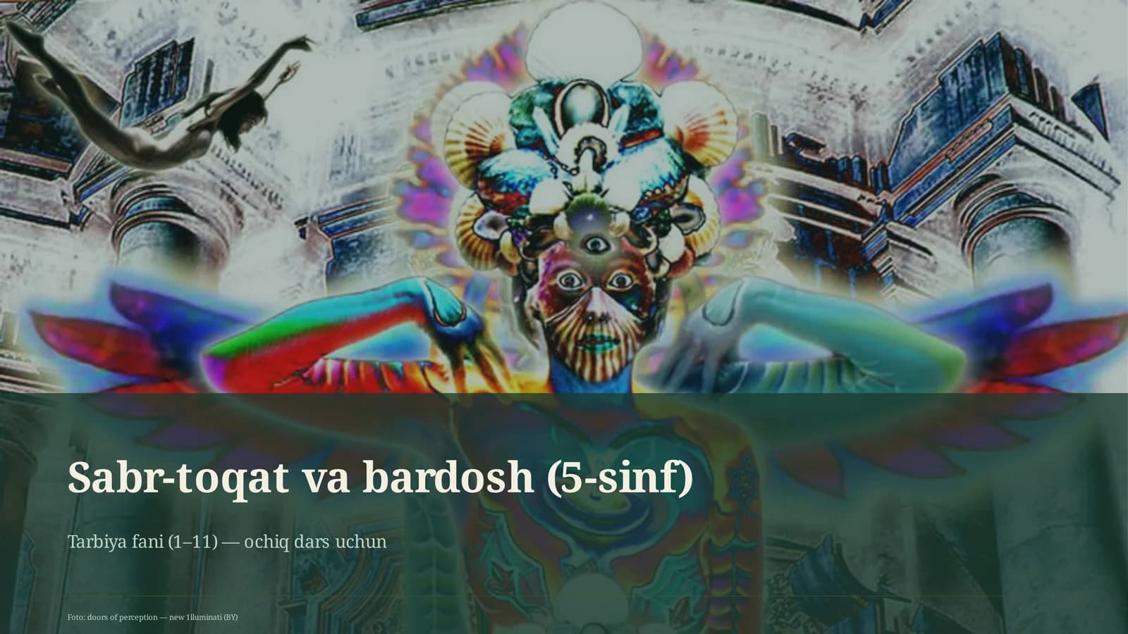 Sabr-toqat va bardosh (5-sinf)