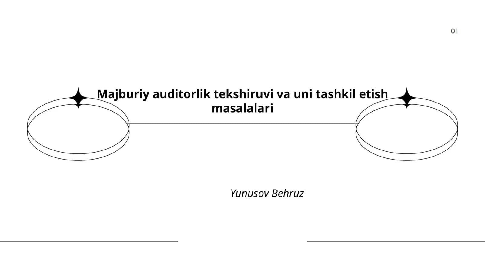 Majburiy auditorlik tekshiruvi va uni tashkil etish masalalari
