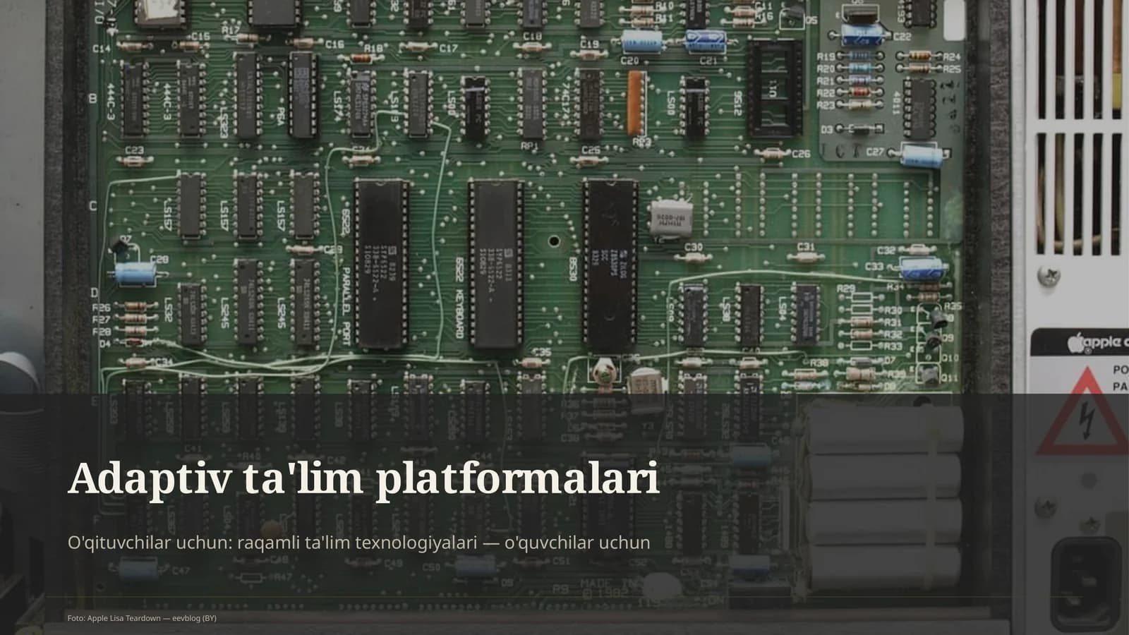 Adaptiv ta'lim platformalari