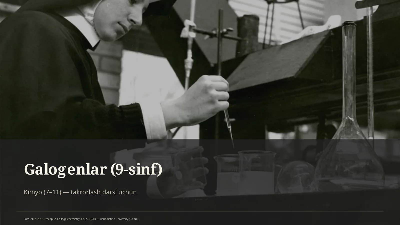 Galogenlar (9-sinf)