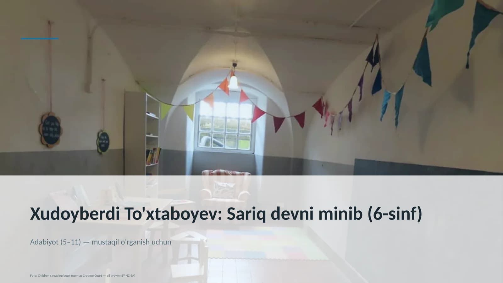 Sariq devni minib (6-sinf)