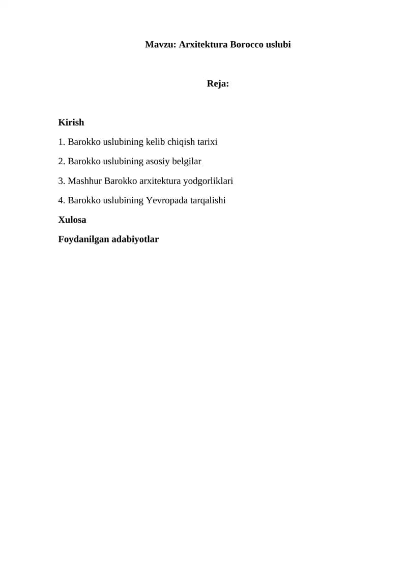 Arxitektura Borocco uslubi