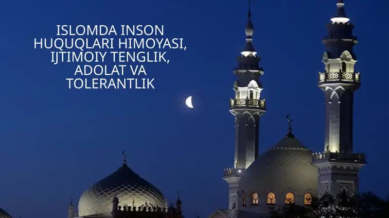Islomda ijtimoiy tenglik