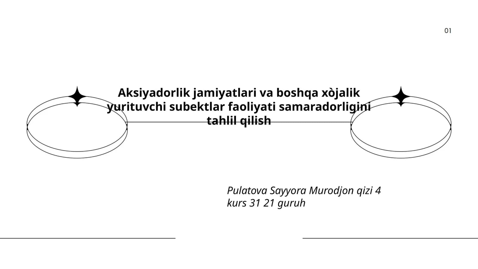 Boshqaruv samaradorligini baholash
