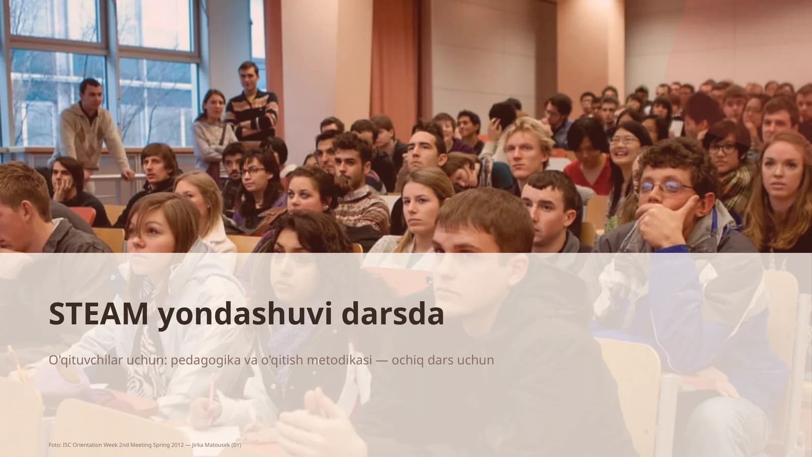 STEAM yondashuvi darsda