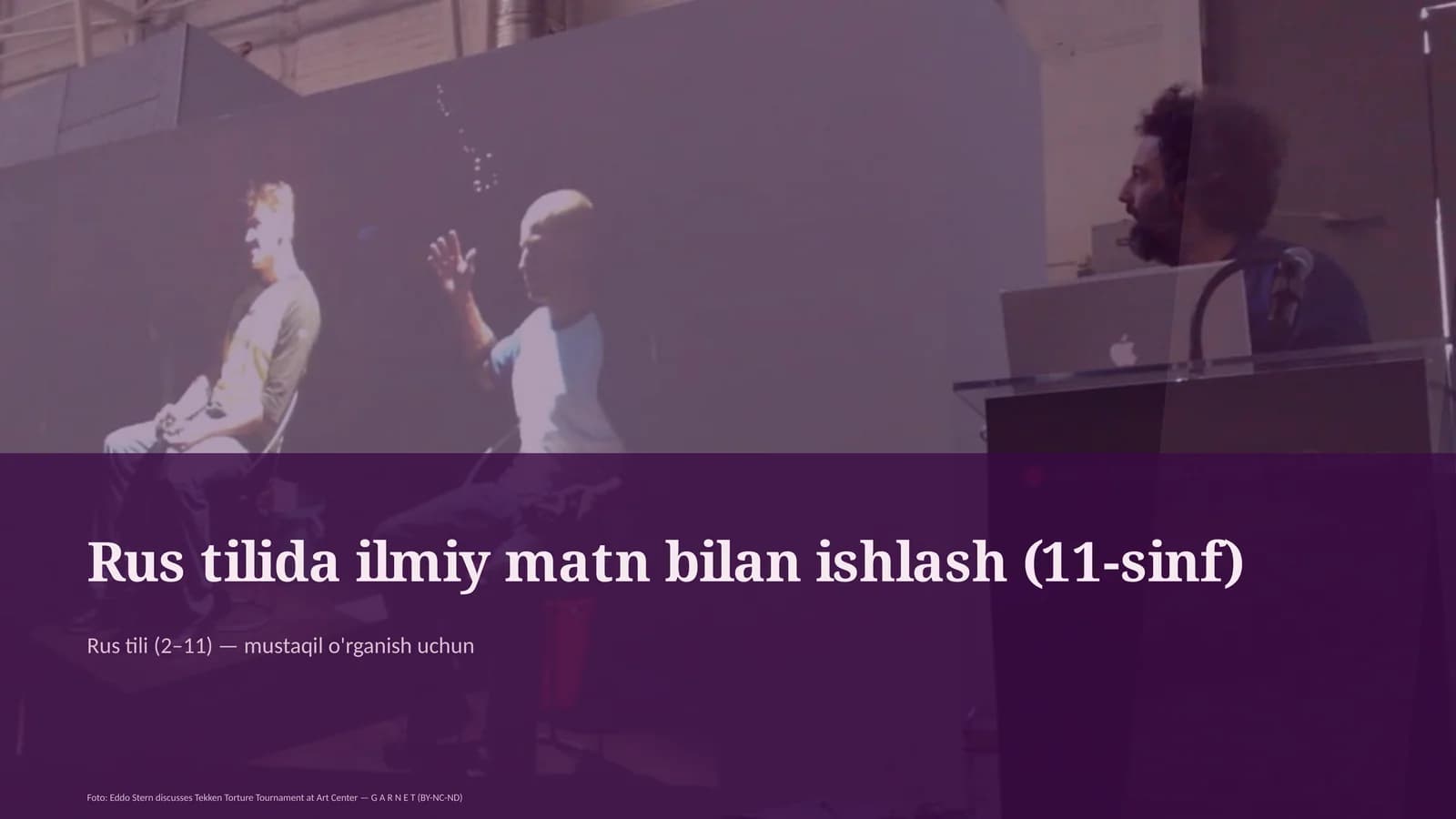 Rus tilida ilmiy matn bilan ishlash (11-sinf)