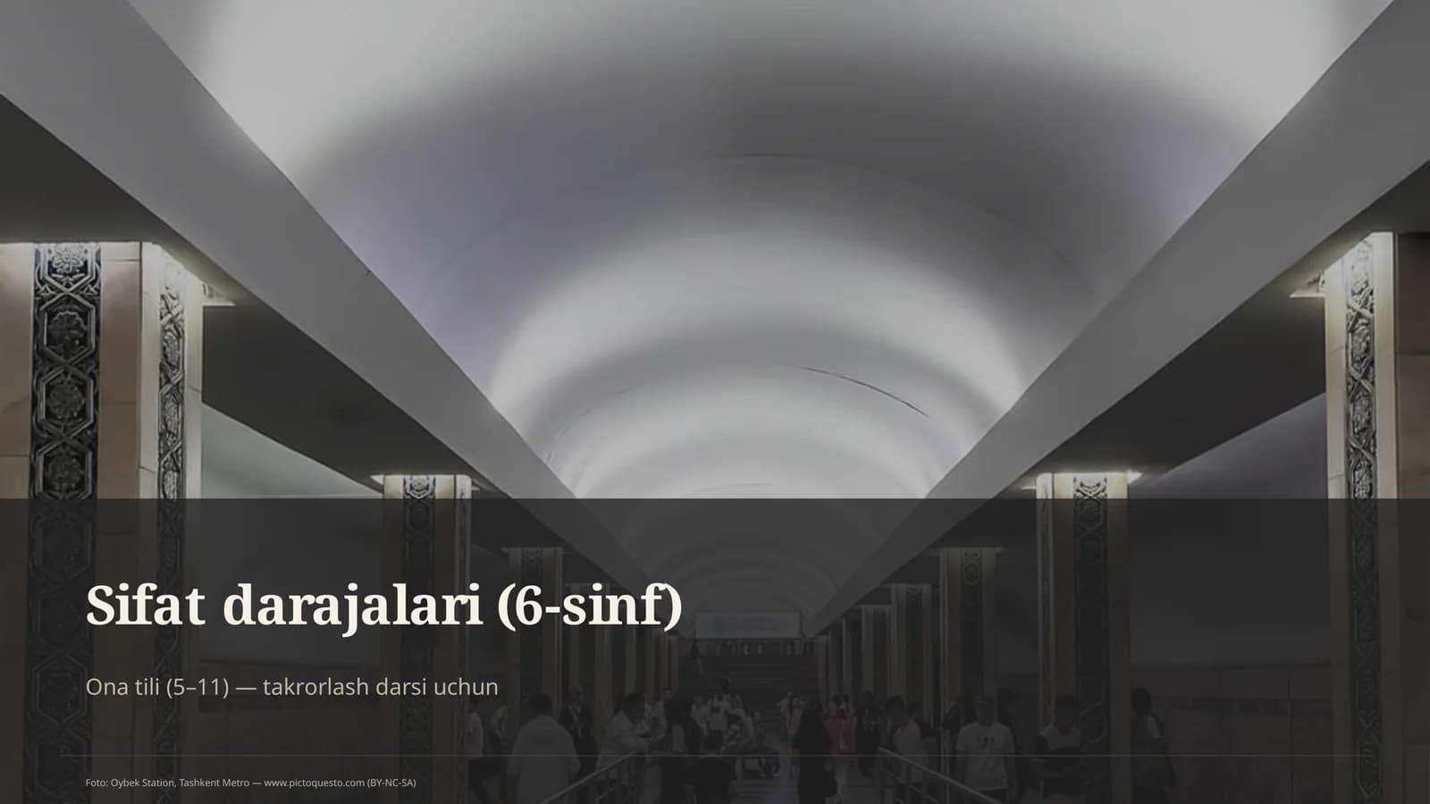 Sifat darajalari (6-sinf)