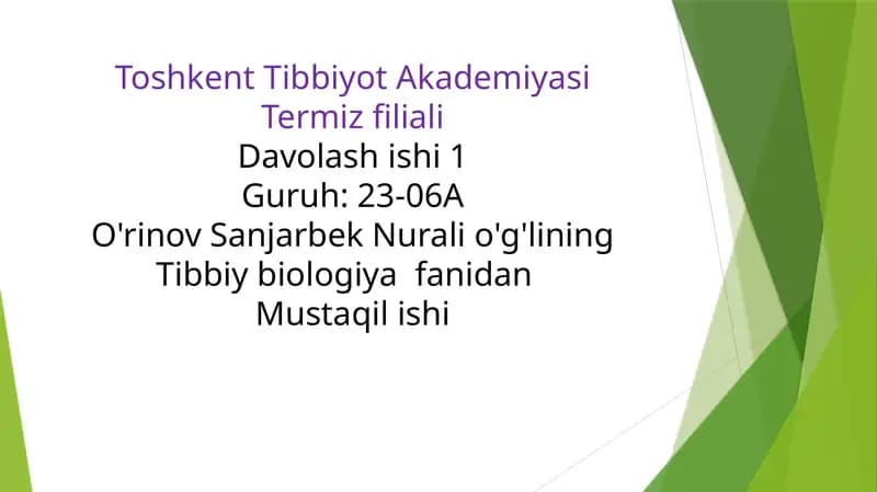 Tibbiyotda ahamiyatga egabo`lgan oyin