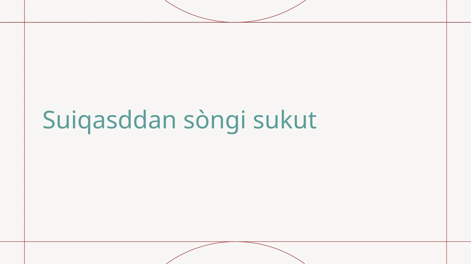 Suiqasddansòngisukut