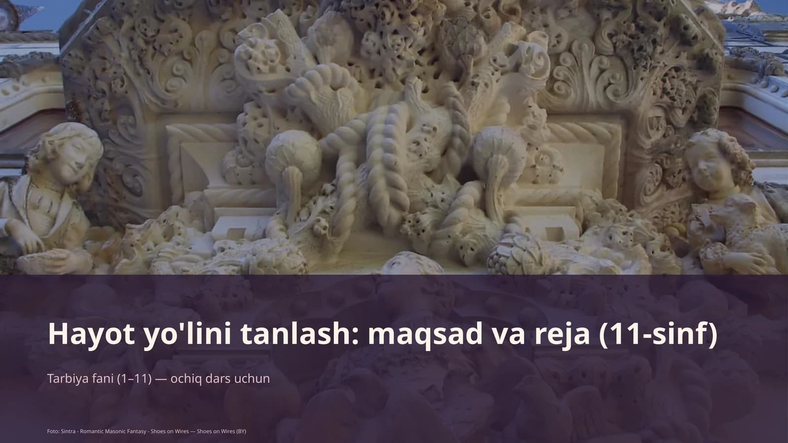 Hayot yo'lini tanlash: maqsad va reja (11-sinf)