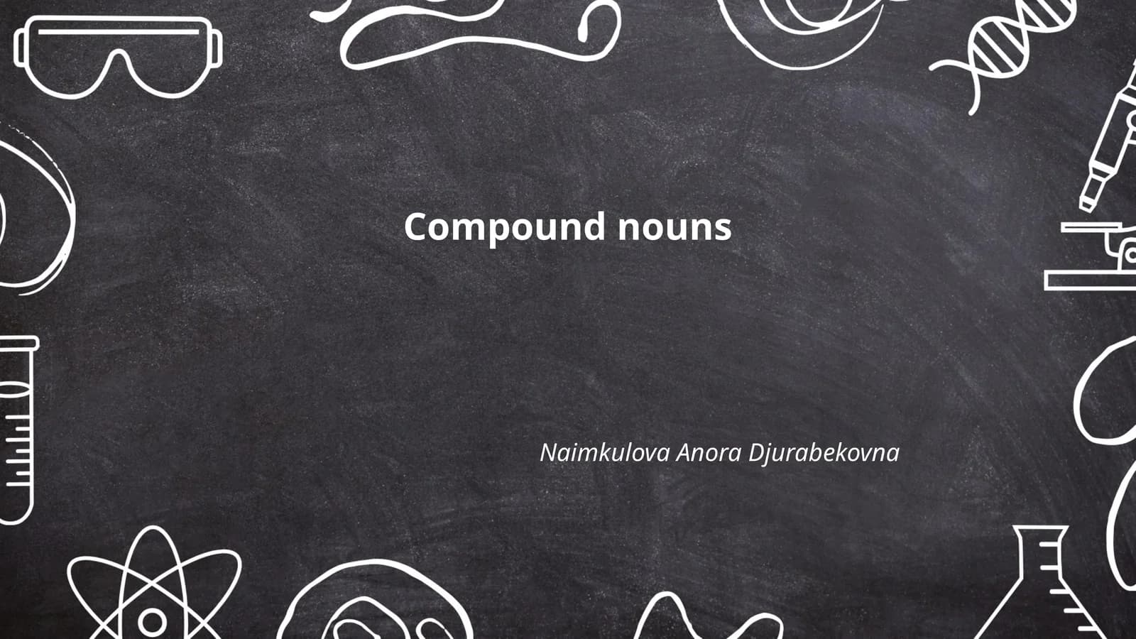 Compound nouns
