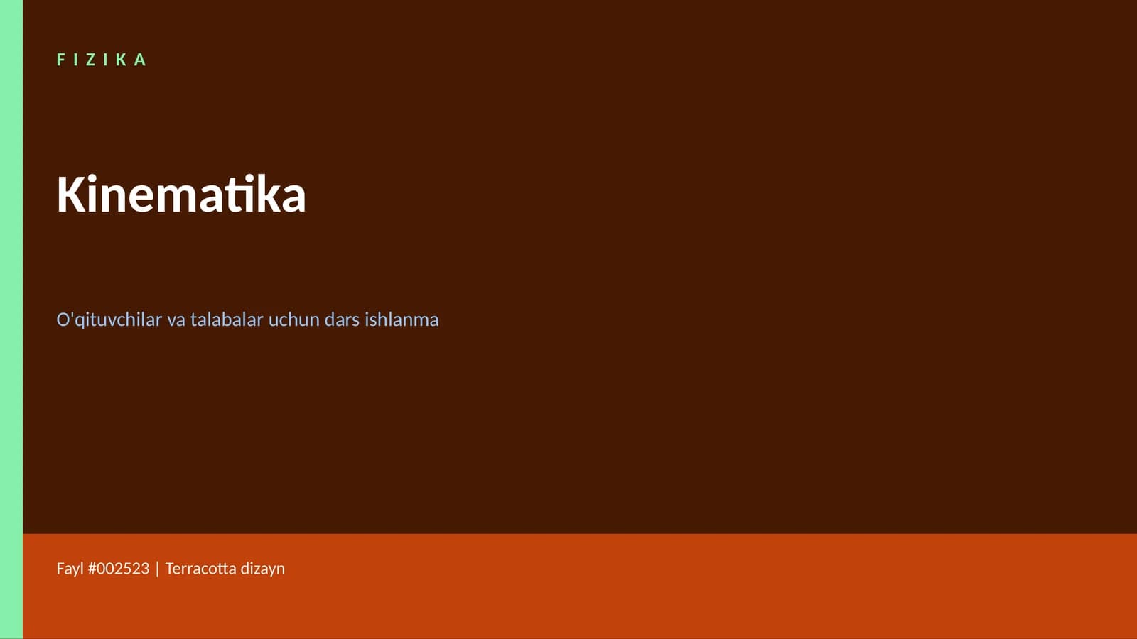 Kinematika