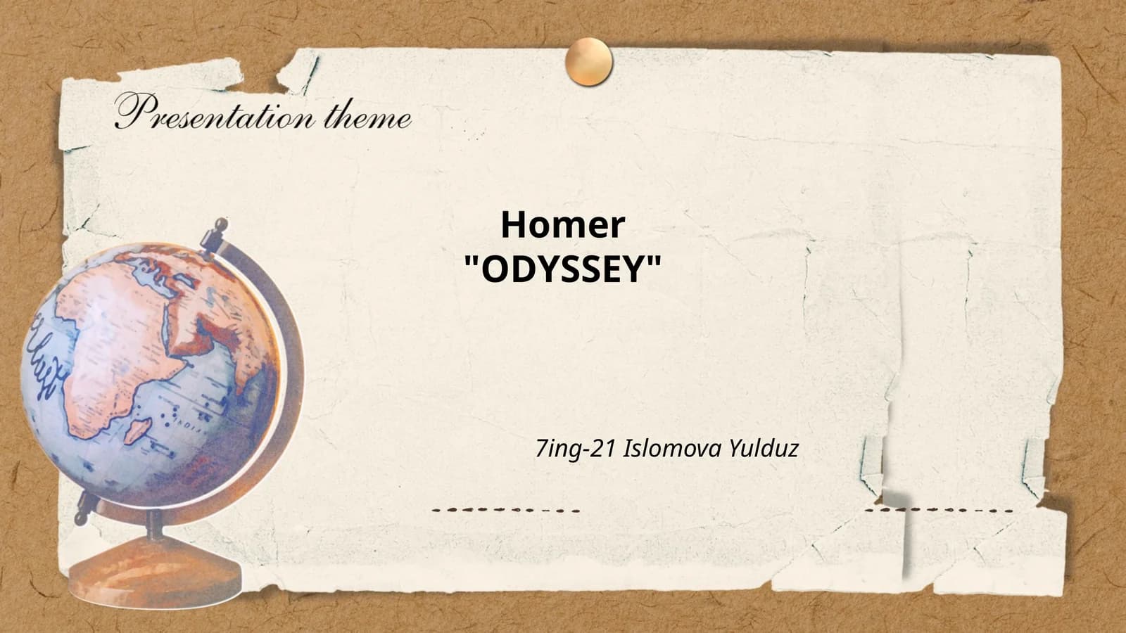 Homer "ODYSSEY"