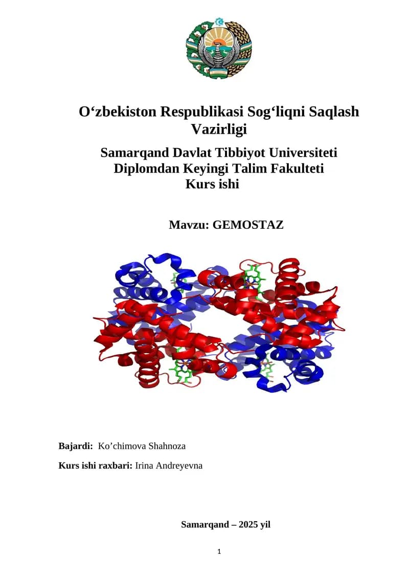 GEMOSTAZ