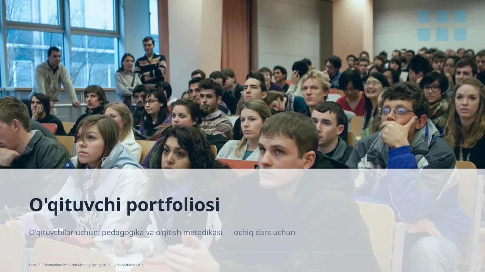 O'qituvchi portfoliosi