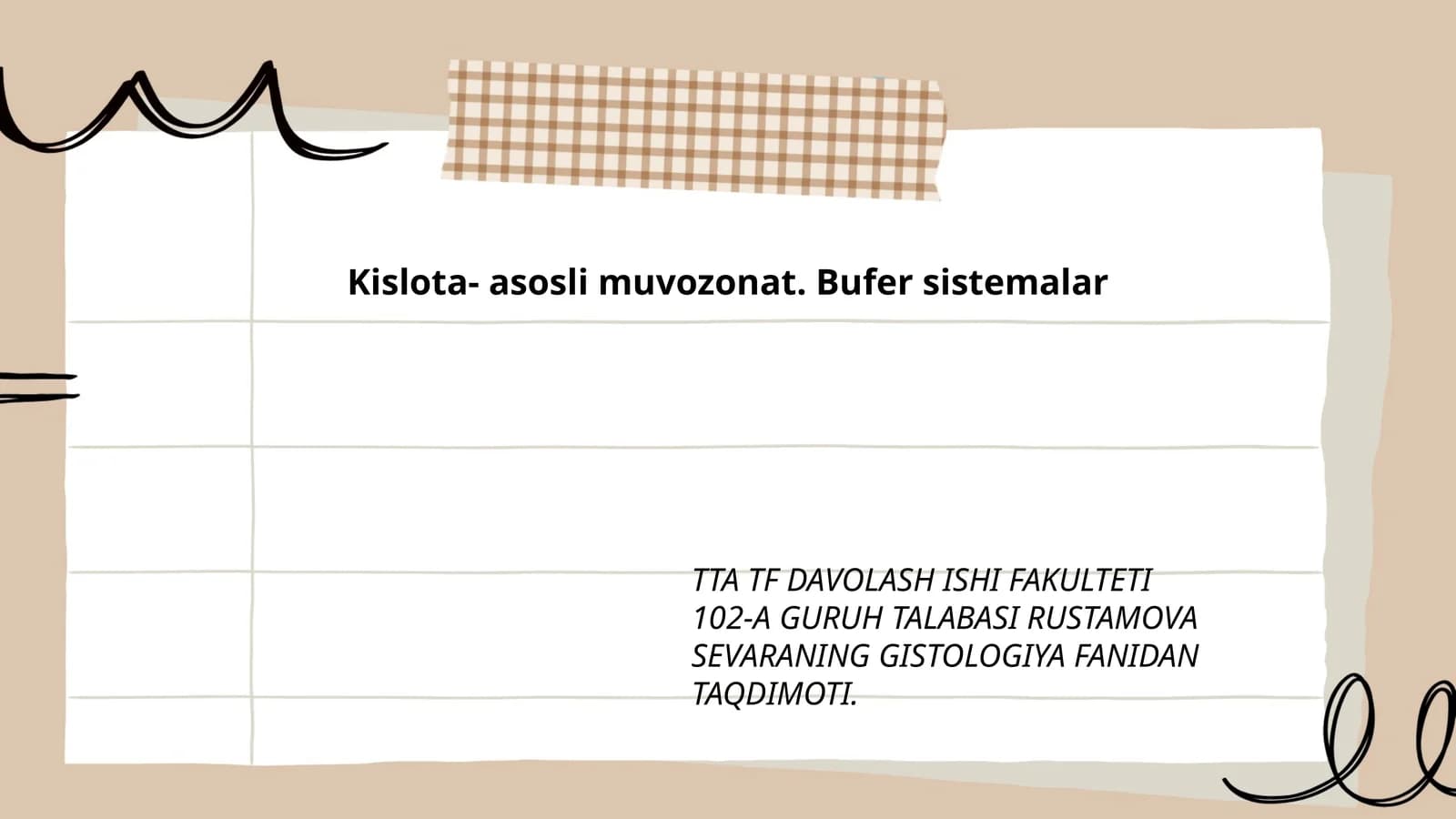 Kislota-asosli muvozanat tushunchasi