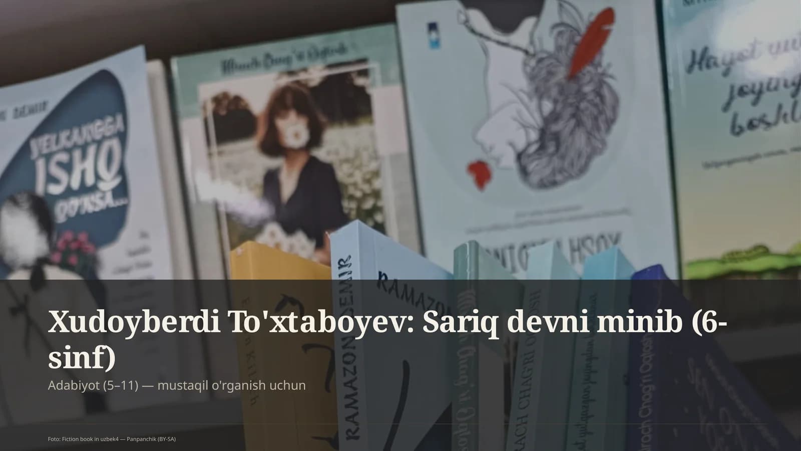 Sariq devni minib (6-sinf)