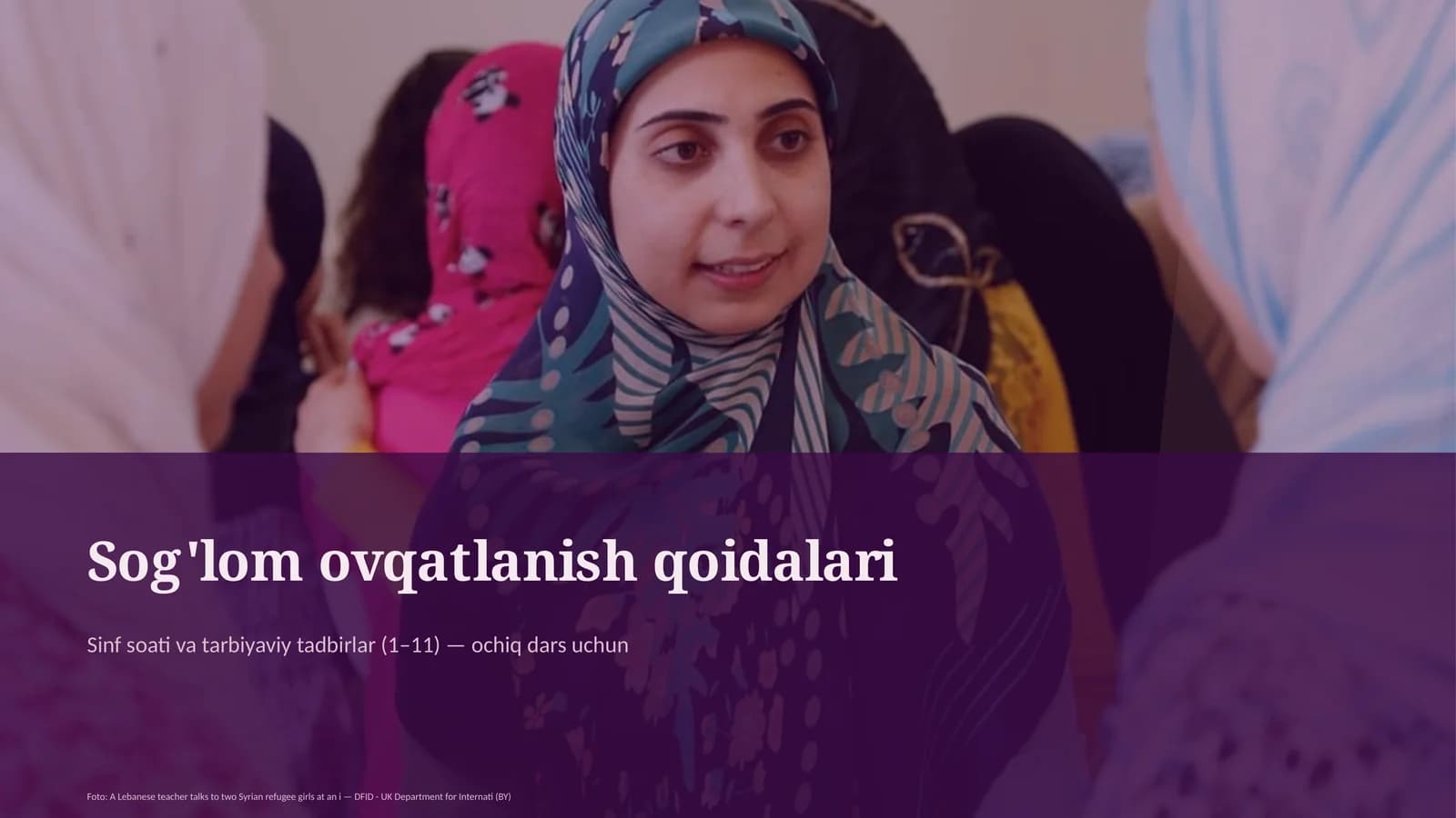 Sog'lom ovqatlanish qoidalari