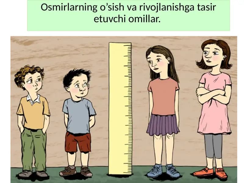 Oʻsish va rivojlanish