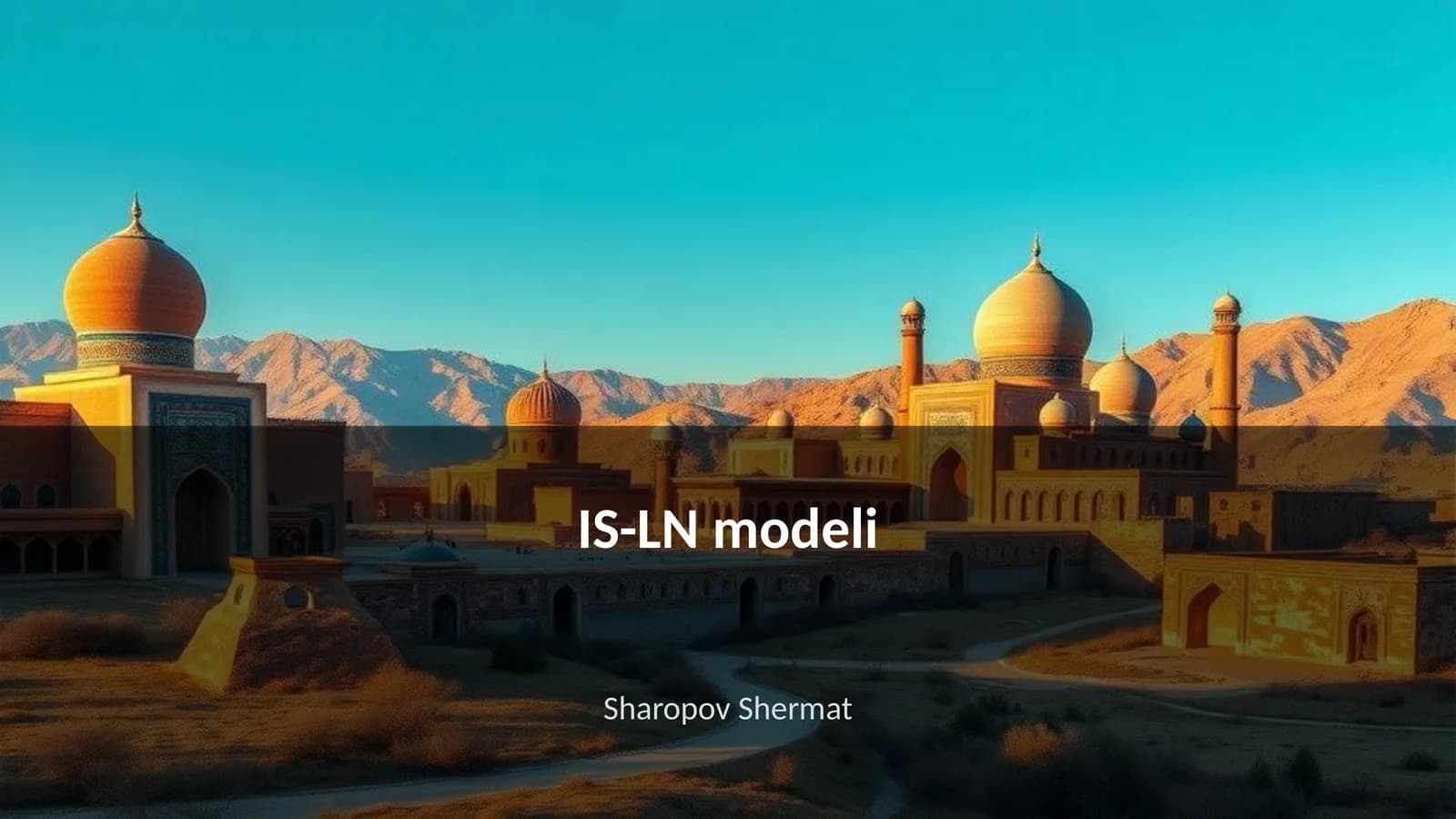 IS-LN modeli