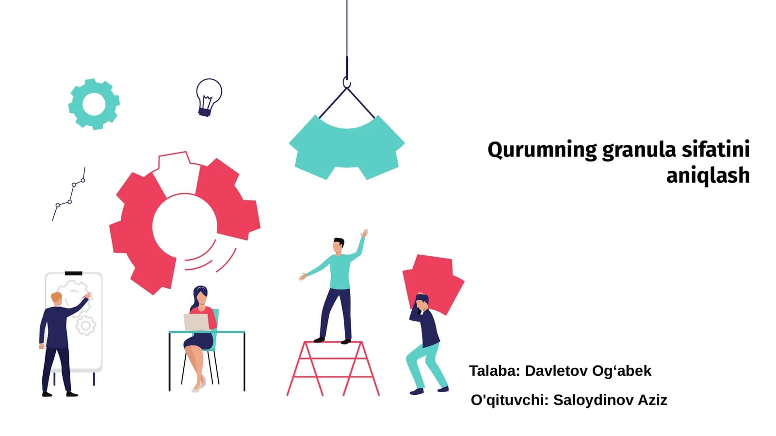 Qurumning granula sifatini aniqlash