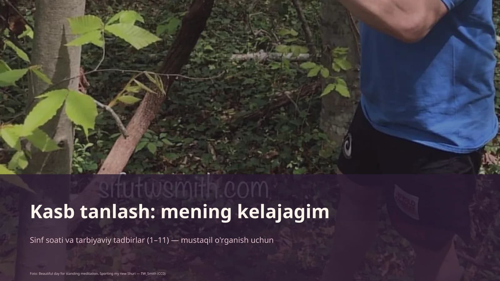 Sinf soati va tarbiyaviy tadbirlar