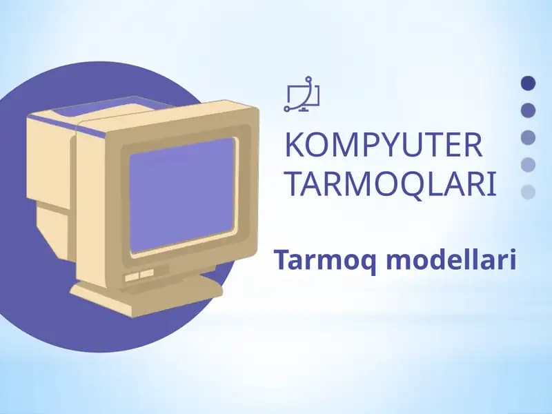 Tarmoq modellari