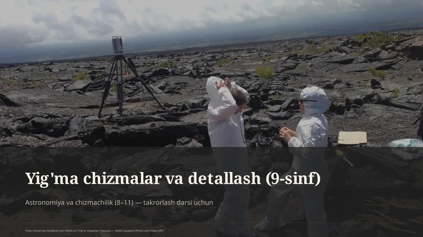 Yig'ma chizmalar va detallash (9-sinf)