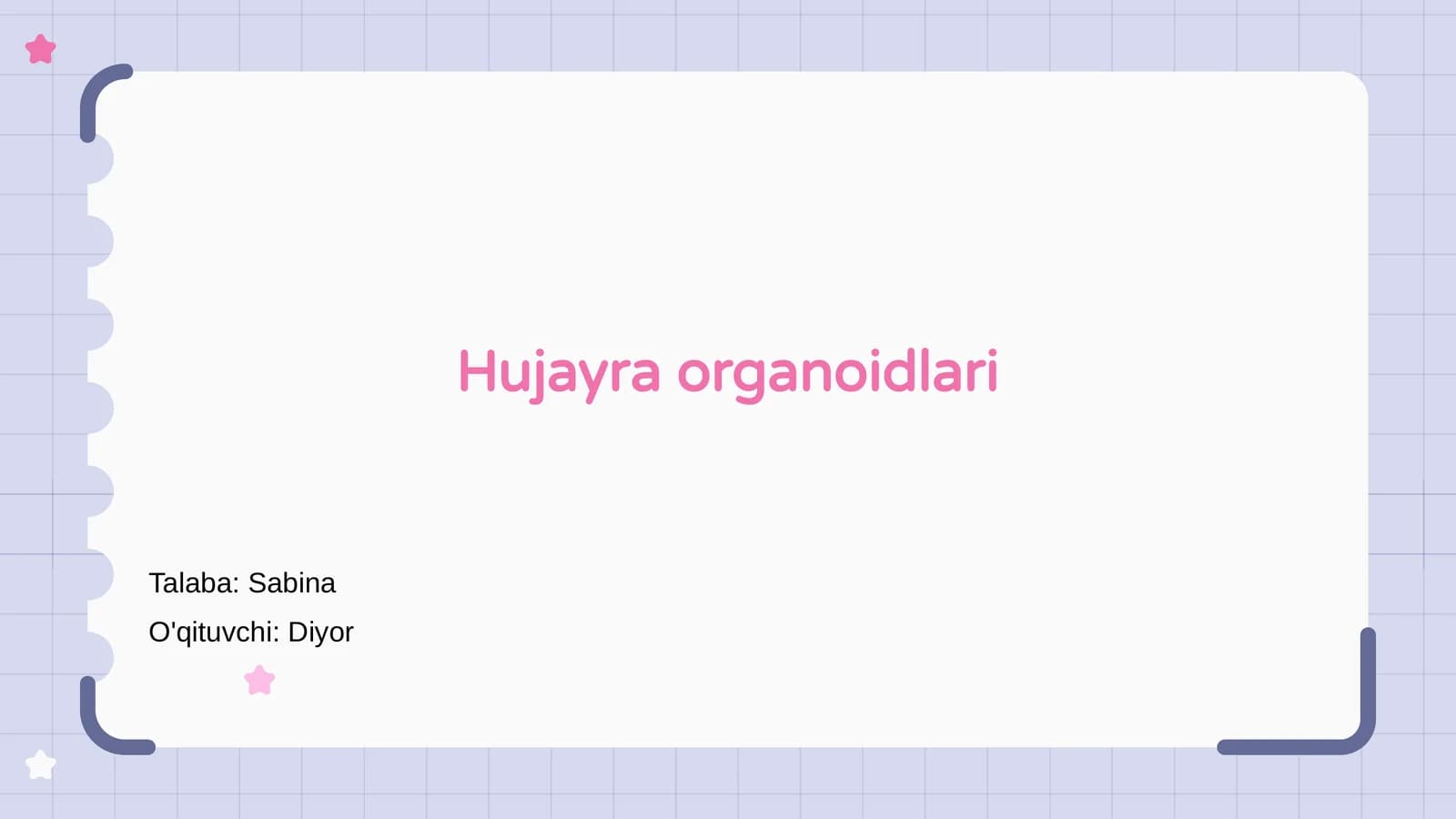 Hujayra organoidlari
