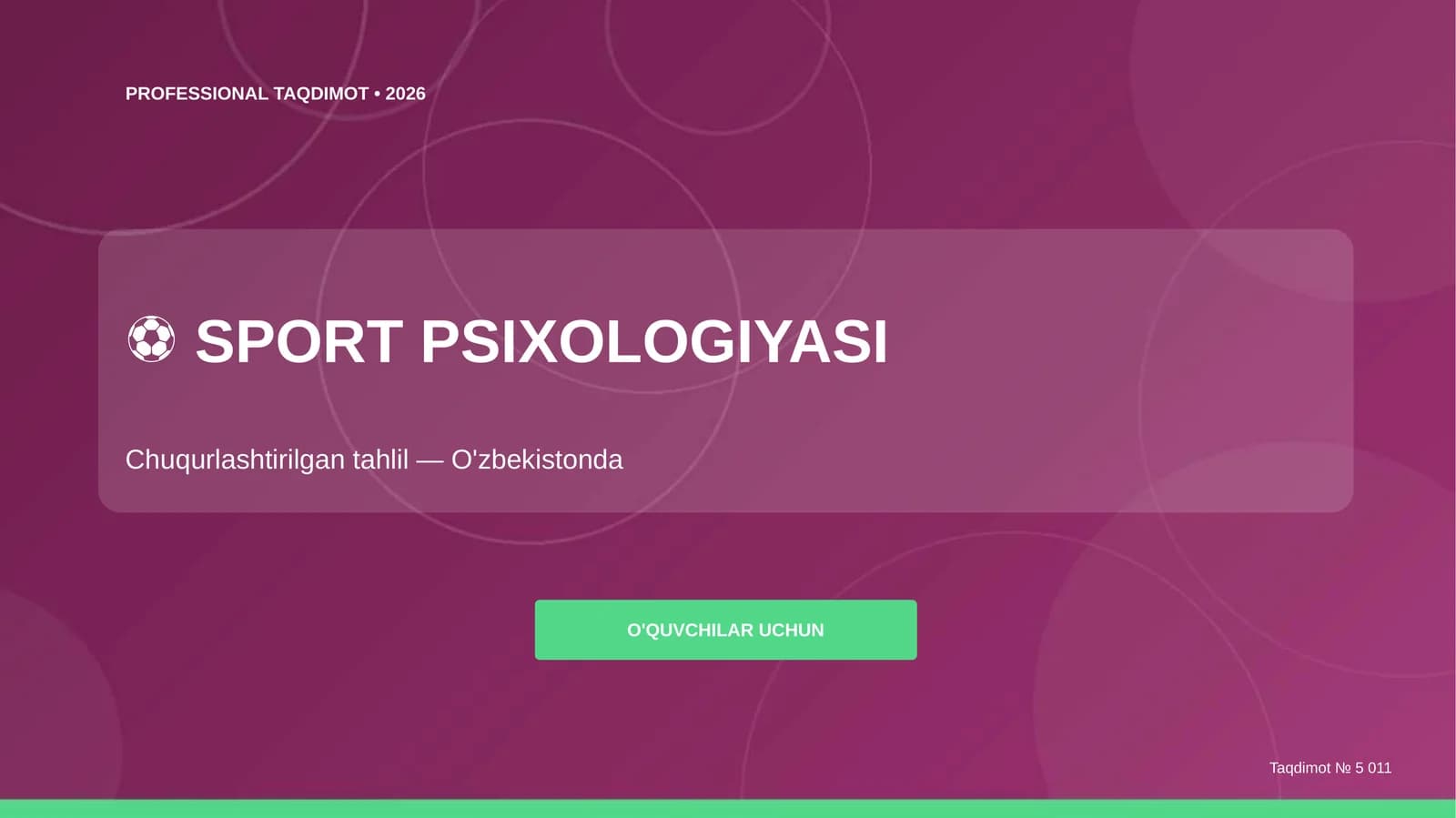 SPORT PSIXOLOGIYASI
