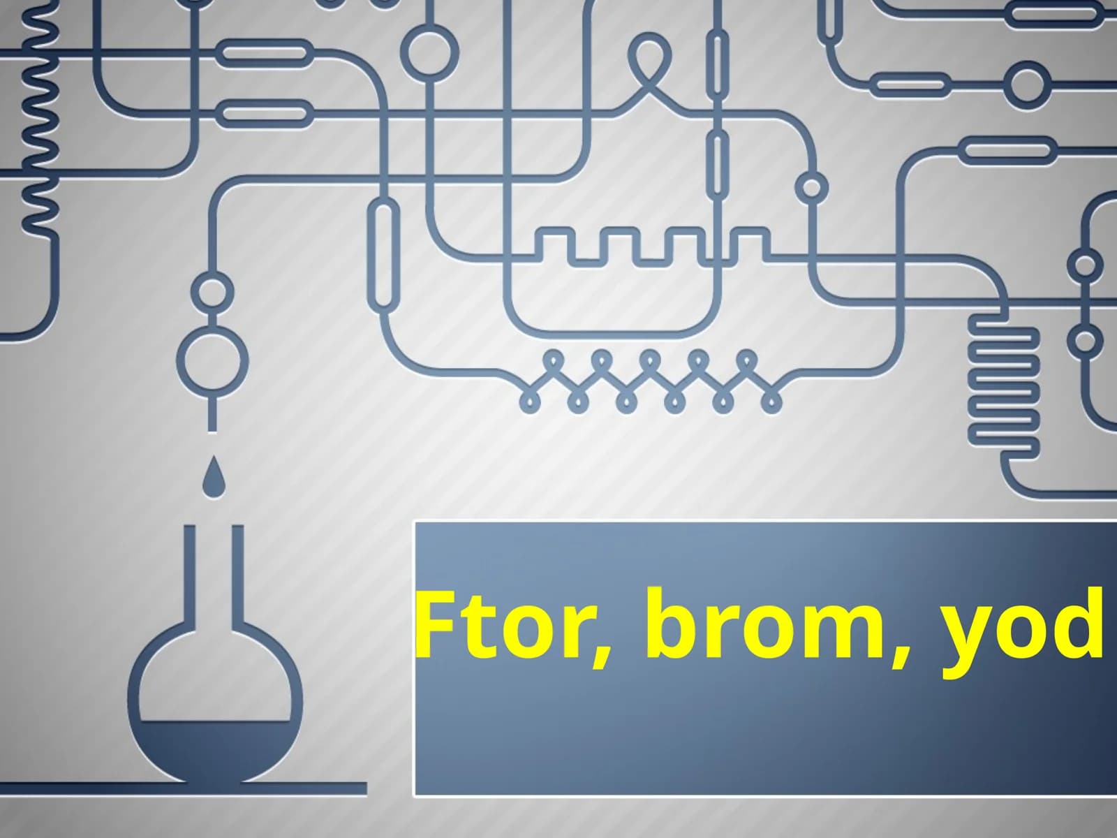 Ftor, brom, yod