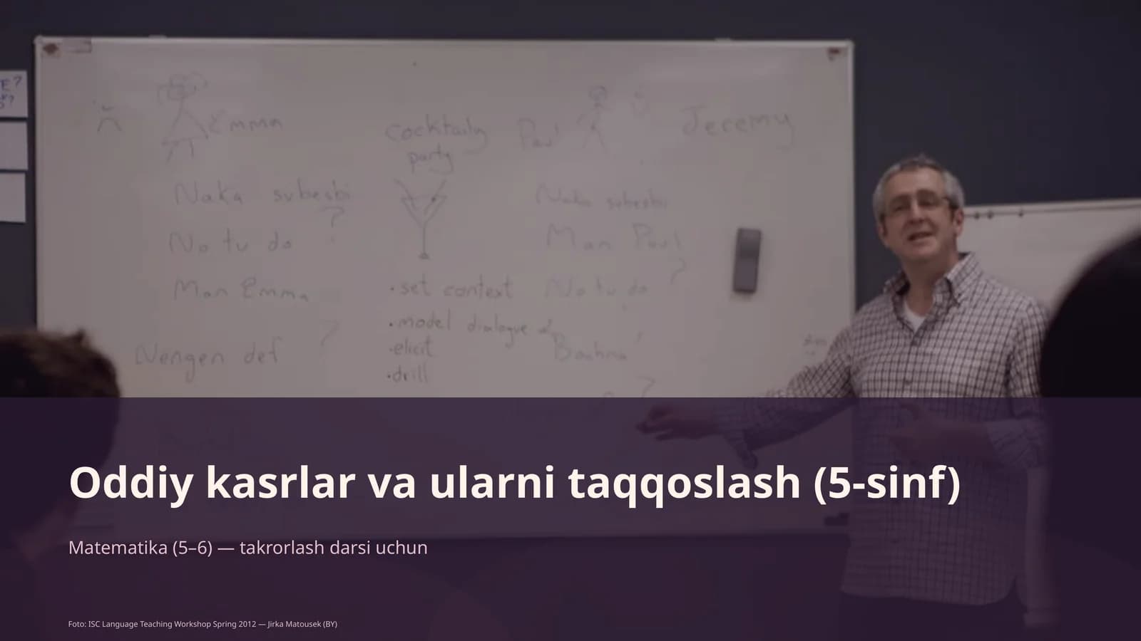 Oddiy kasrlar va ularni taqqoslash (5-sinf)
