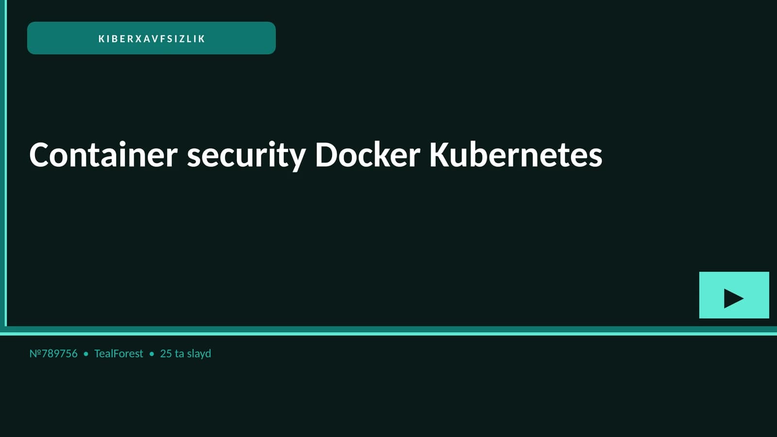 Container security Docker Kubernetes