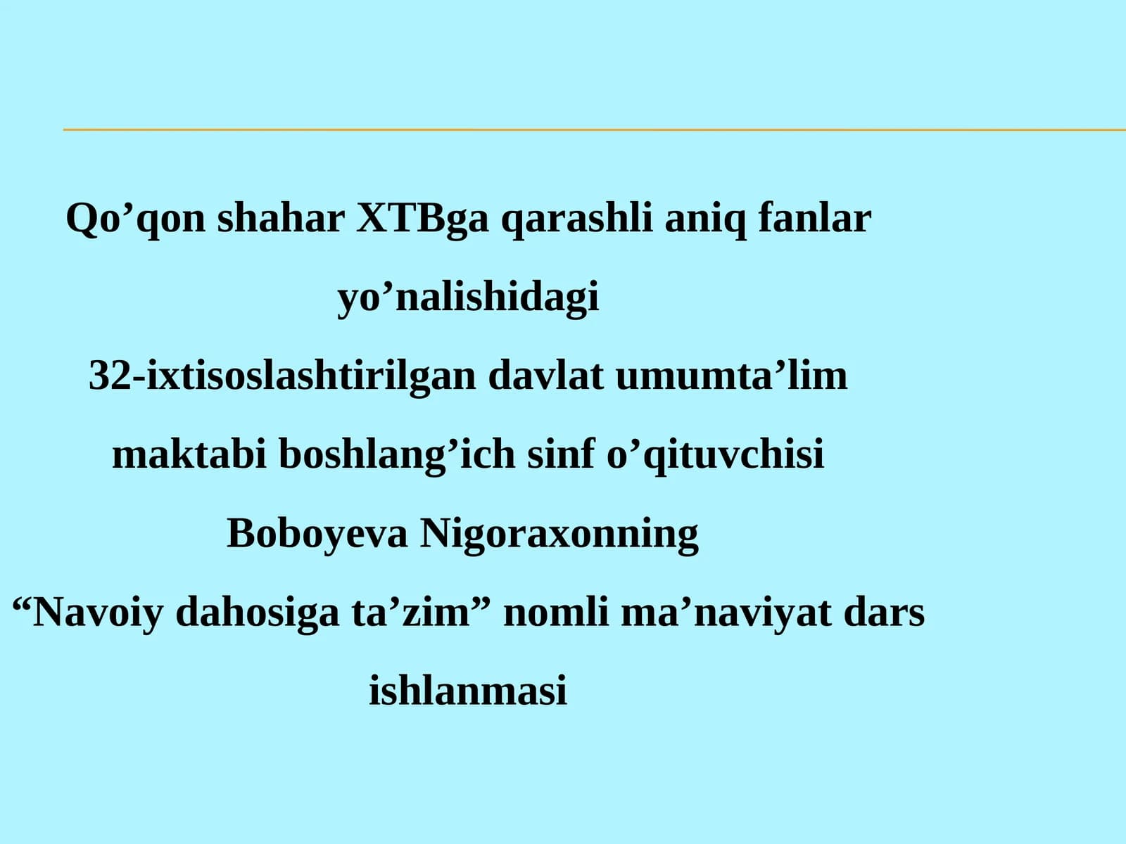 Navoiydahosigata’zim