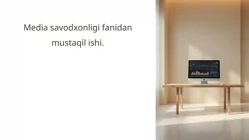 Media savodxonlik rivojlantirish yo’llari