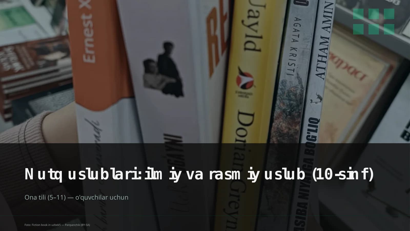 Nutq uslublari: ilmiy va rasmiy uslub