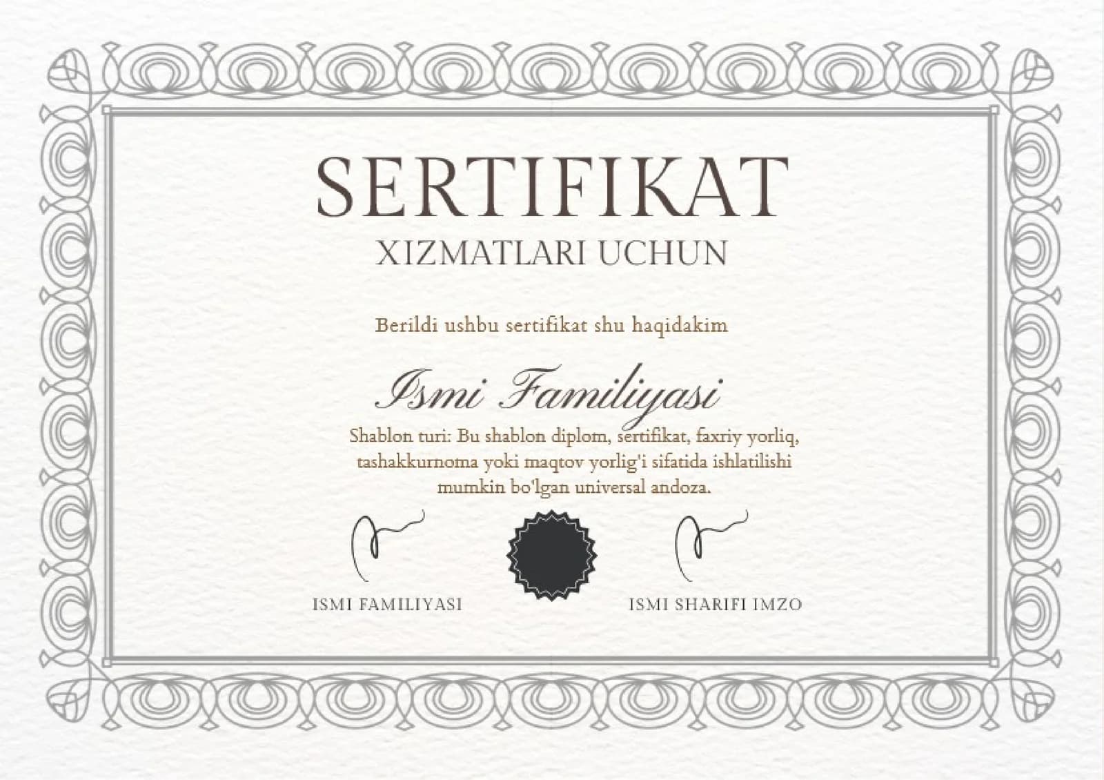 SERTIFIKAT