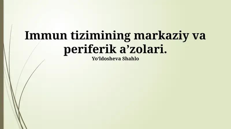 Tonsillar