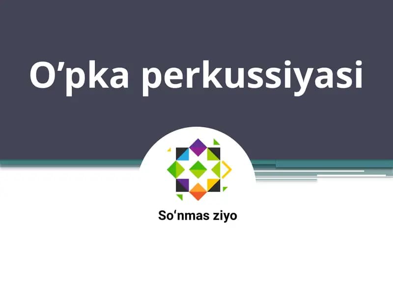 O’pka perkussiyasi