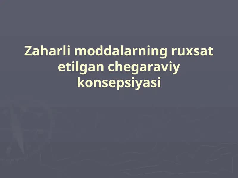 Atmosferani ifloslanishiga qarshi kurash