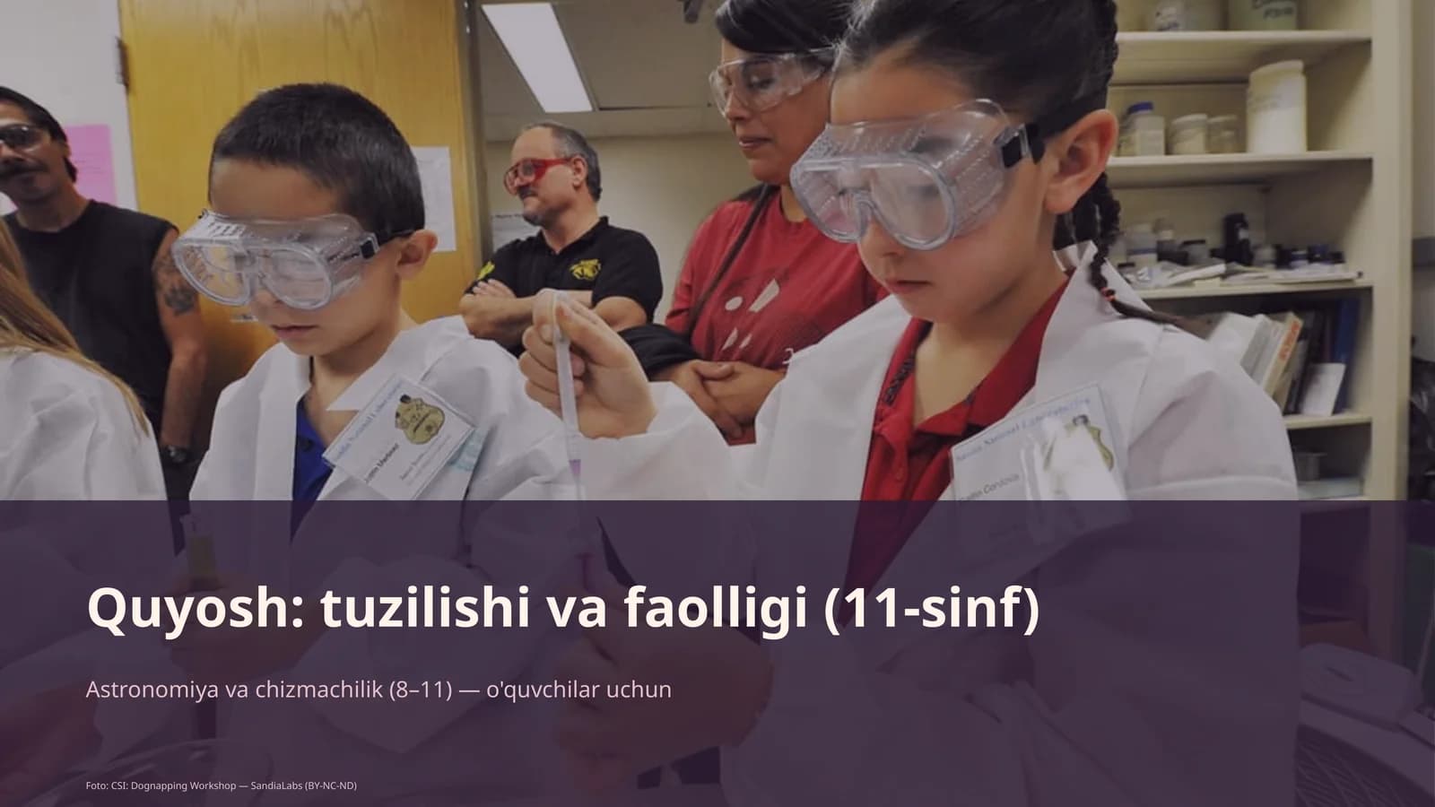 Quyosh: tuzilishi va faolligi (11-sinf)