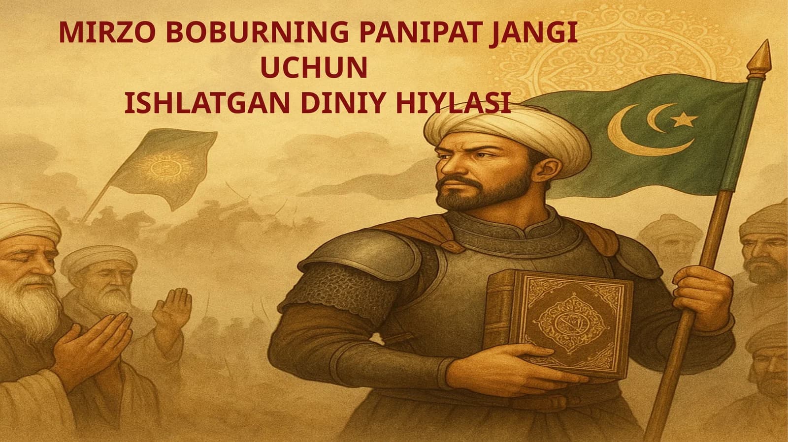MIRZO BOBURNING PANIPAT JANGI UCHUN ISHLATGANDINIY HIYLASI