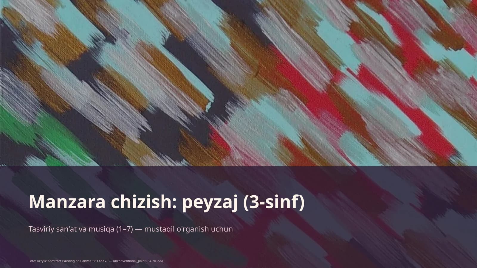 Tasviriy san'at va musiqa (1–7)