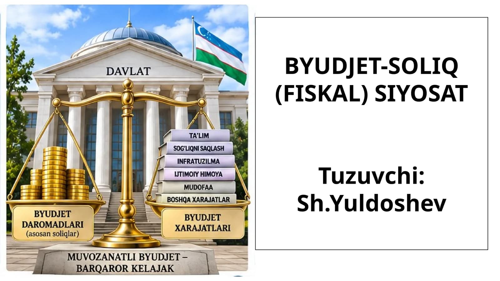 BYUDJET-SOLIQ (FISKAL) SIYOSAT