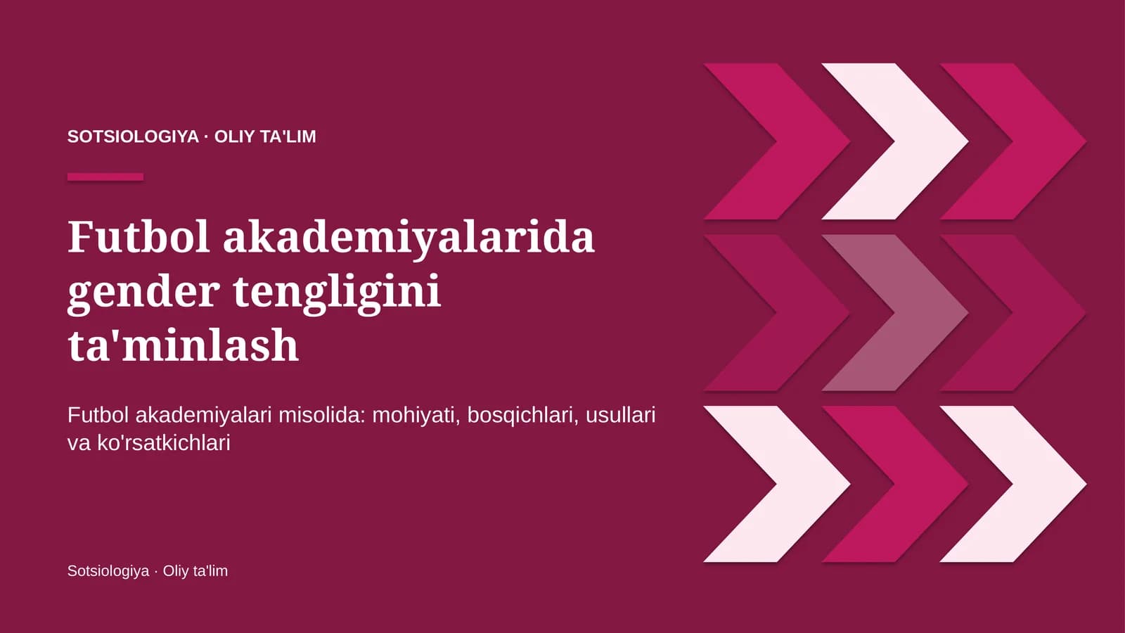 futbol akademiyalarida gender tengligini ta'minlash 7492