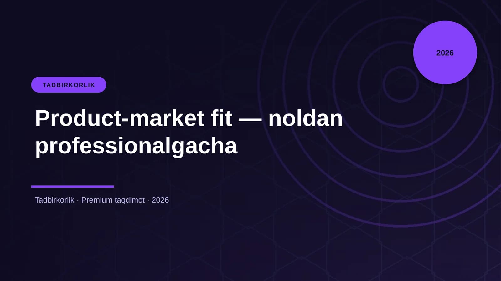 Product-market fit — noldan professionalgacha