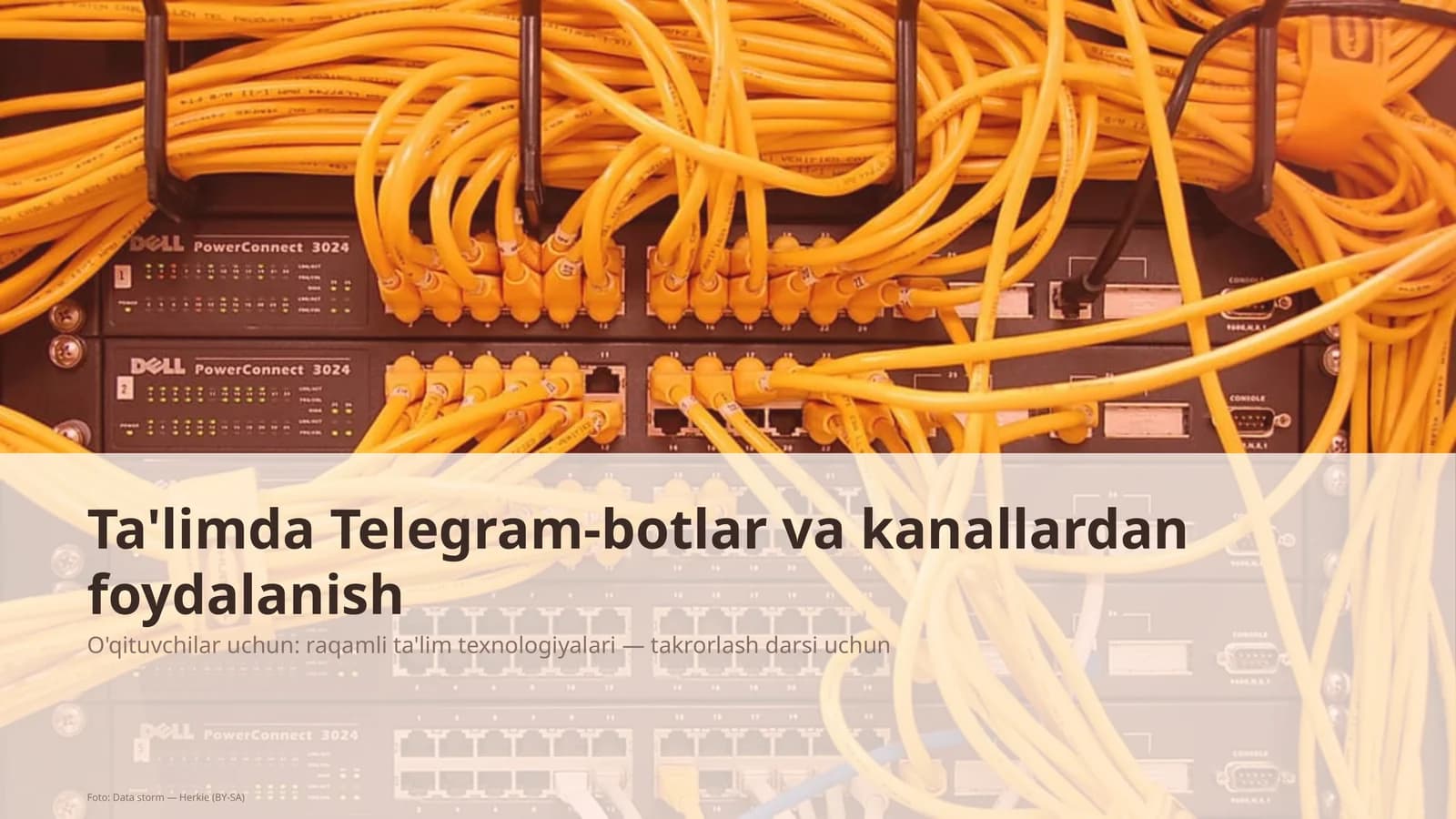 Ta'limda Telegram-botlar va kanallardan foydalanish